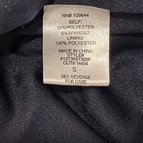 41 Hawthorn navy blue & white striped dress - Picture 6 of 6